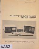 ACU-RITE-ACU-RITE Measuring Products Mini-Scale Assembly Installation Instruction Manual-Mini-Scale Assembly-01